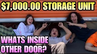 $7,000.00 STORAGE UNIT! Whats inside other door? I bought an abandoned storage unit