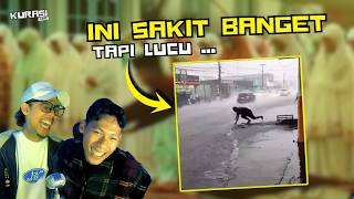 MAAF BANGET TAPI INI LUCU ! Reaksi Video Orang Jatuh Paling Epic Tahun Ini