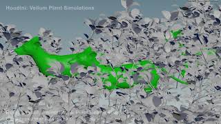 Houdini Vellum Plants