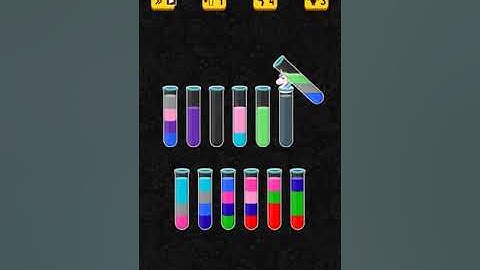 Color Water Sort 3D level 216 | Mobile Games