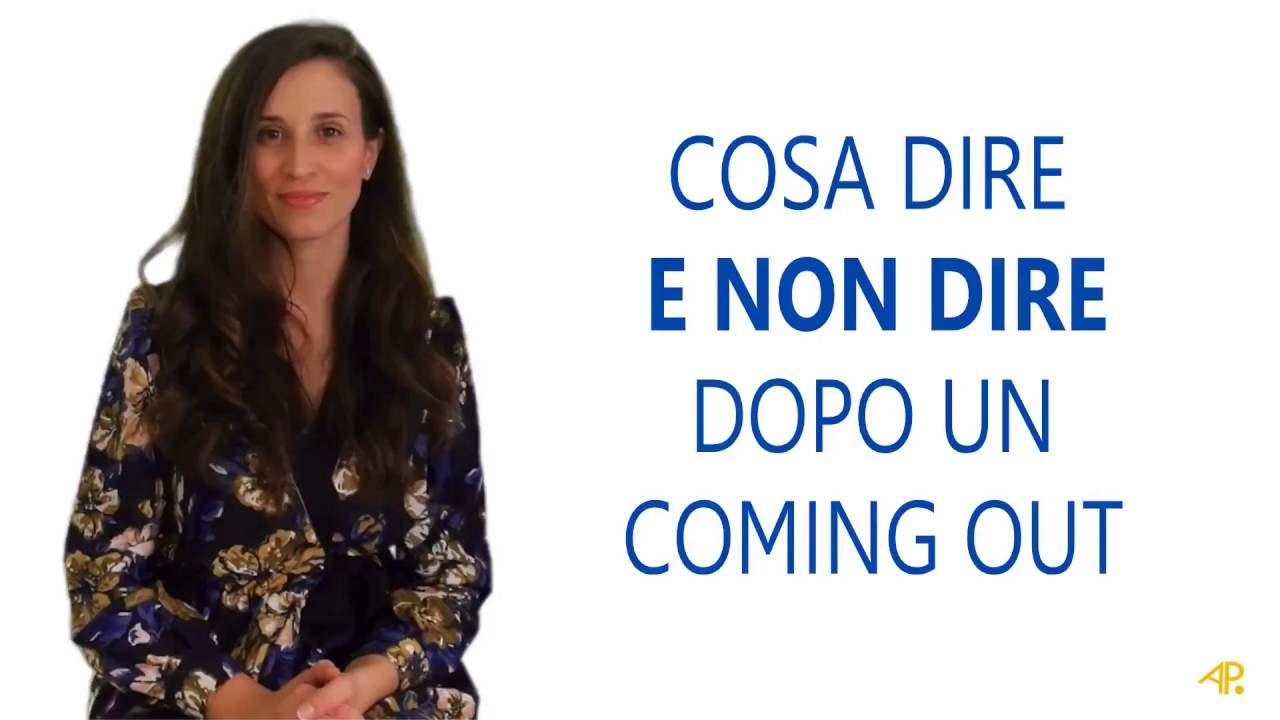 Cosa dire e non dire dopo un coming out
