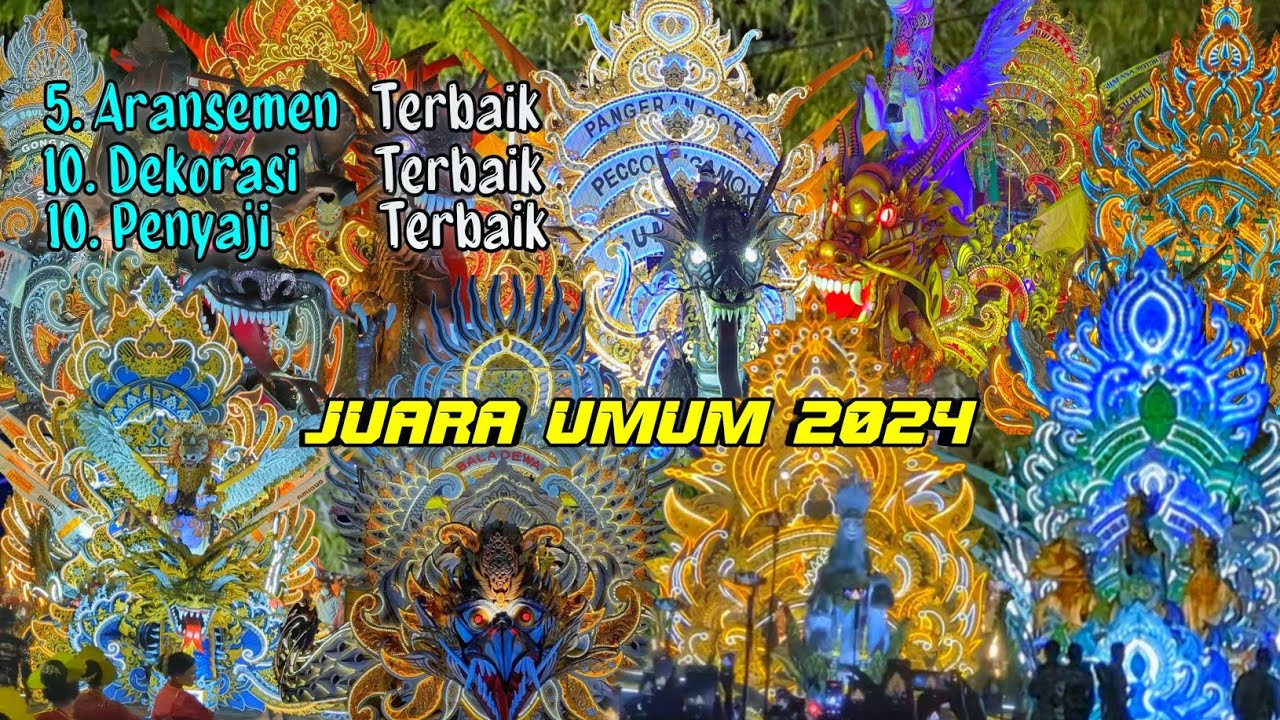15 PESERTA SANG JUARA FESTIVAL MUSIK TONG TONG SUMENEP 2024