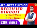 5.Rectifier circuit | half wave and full wave rectifier | modern physics