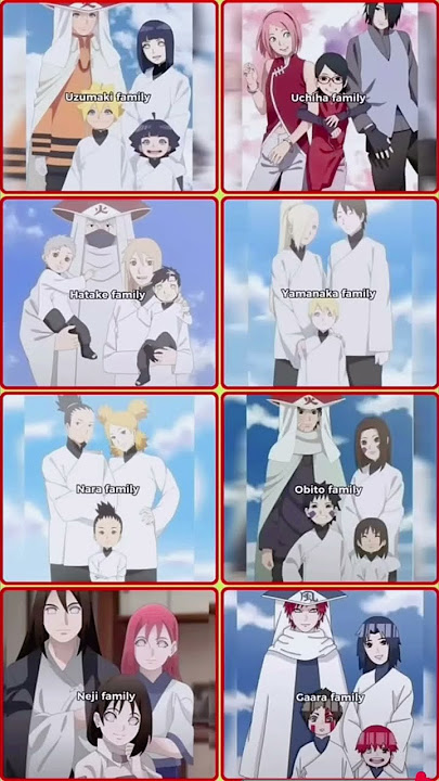 Naruto Families After the Great War 🌀 | Next Generation of Ninjas 👨‍👩‍👧‍👦