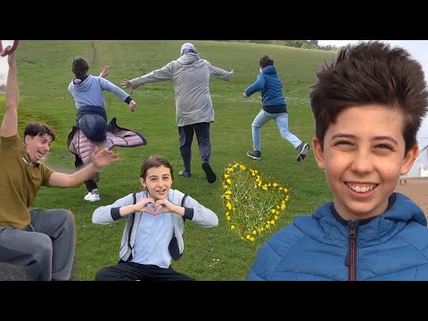 تسابقوا مع جدتهم وحصلت مصيبة