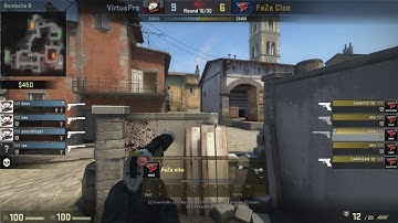 FaZe Niko 4K Pistol vs Virtus Pro Inferno [ ECS EUROPE ]