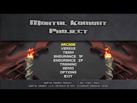 Mortal Kombat Project 4.1 Remastered by MKP Team, borg117 & Boris Suworov - Intro + Showcase