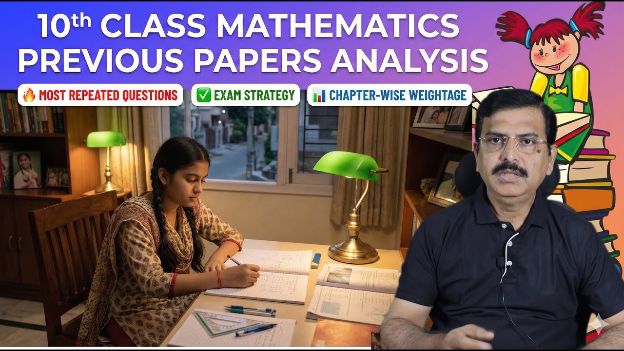 10th Maths Board Exam Previous Years Question Paper Analysis |S coring Strategy ||Anand sir ||