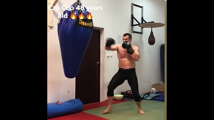 Mirko CroCop 48 years old, smashing bag #combatsport #mmaufc #mma #kickboxing #boxing #ufc #rizin