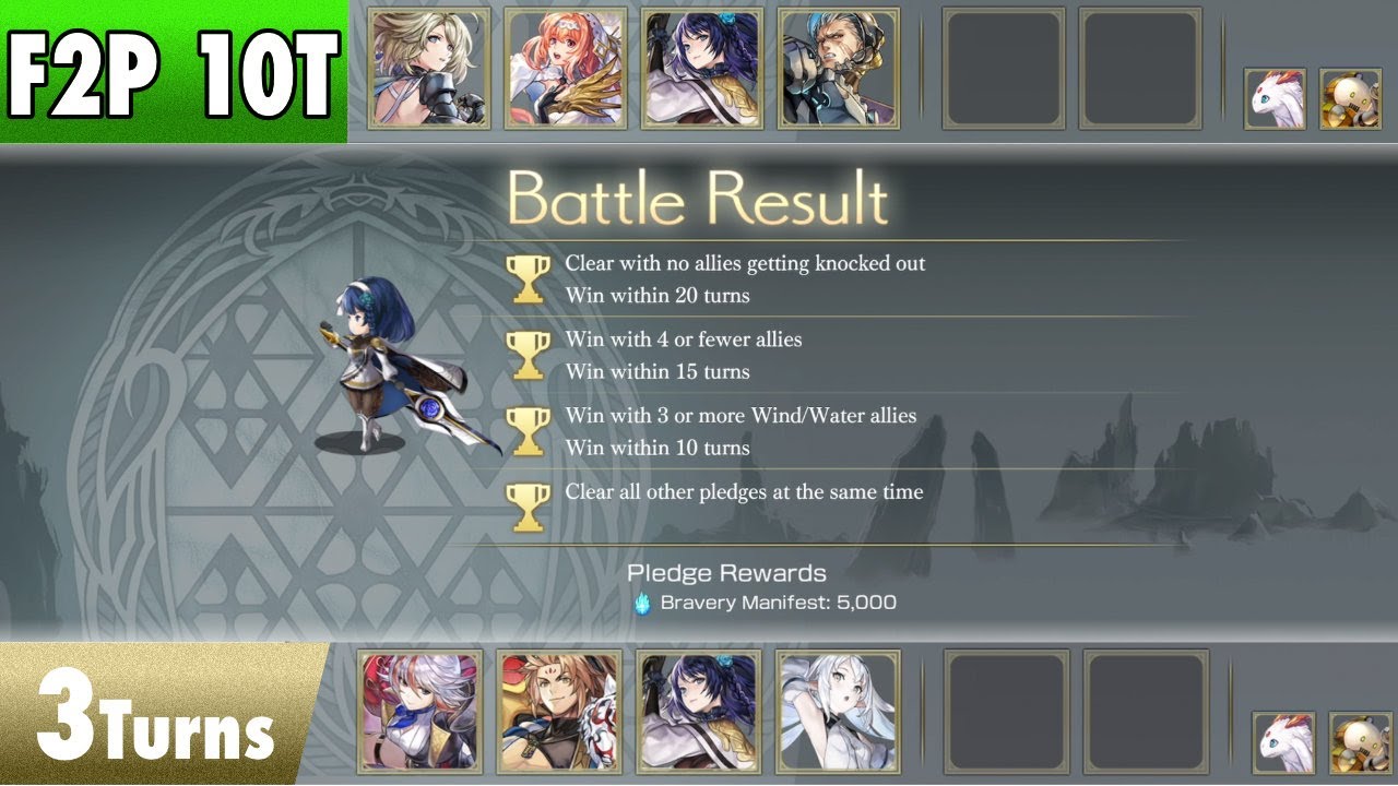 Another Eden - Hismenia Manifest Tempering Challenge (Free Team Wryz 255 10T, Wind Sesta AS 3T)