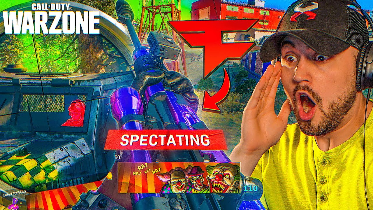 Spectating the BEST WARZONE SNIPER in the WORLD...