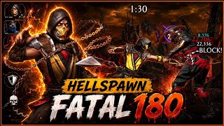 FATAL HELLSPAWN 180 CLEARED! 🏆 Only 20 Floors To Go! | MK Mobile