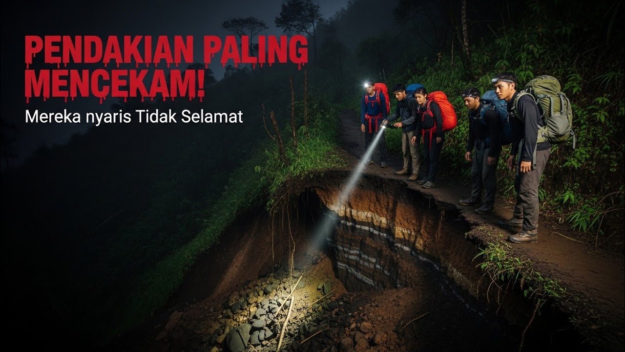 5 Pendaki Nyaris Tewas… Jalurnya Runtuh 5 Menit Sebelum Mereka Lewat