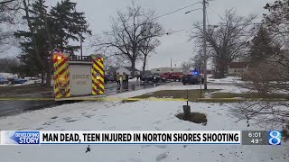 Man dead, teen injured in shooting in Norton Shores