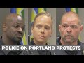 'The most horrific displays of hate I've ever seen' | Portland police describe protests (full video)