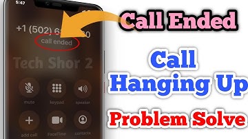 Fix Call Automatically Hang UP Problem | How To Fix Hanging up Calling Issues Problem  Hanging up