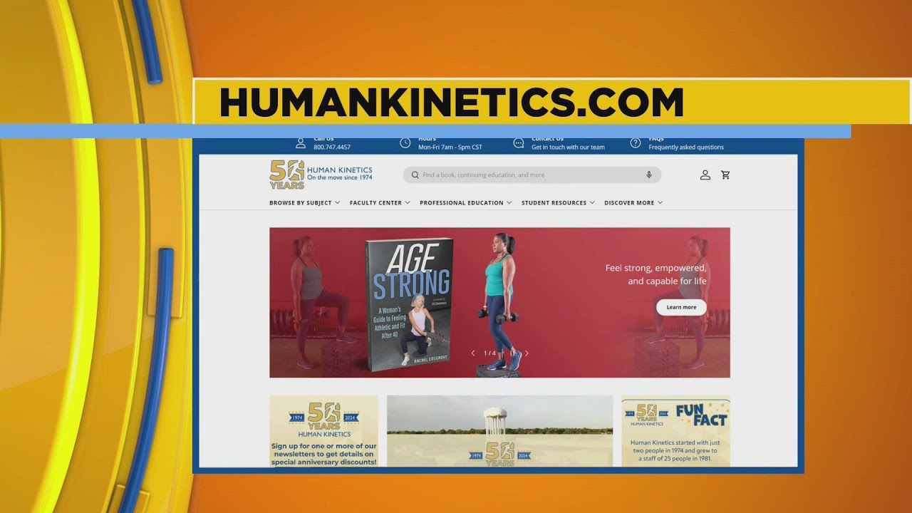 Human Kinetics 50 Years in business | ciLiving