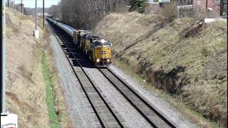 20170308 March 8 2017 CSX K603 CSX SD60I UP AC45CCTE BNSF ATSF C44-9W K140 UP SD70AH AC44CW