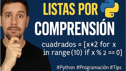"Listas por Comprensión en Python 🔥 Aprende como un PRO (Ejemplos REALES)"