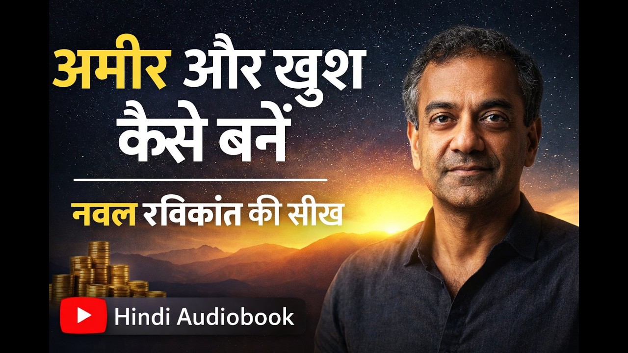 नवल रविकांत की सीख — अमीर और खुश कैसे बनें | Hindi Audiobook Summary