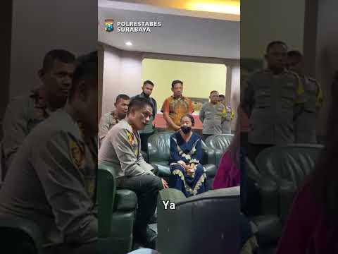 Kapolrestabes Surabaya Secara Edukatif Berhasil Mediasi Masyarakat Saling Lapor