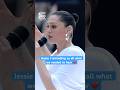 Jessie J’s emotional speech at last performance before beating breast cancer #shorts #jessiej