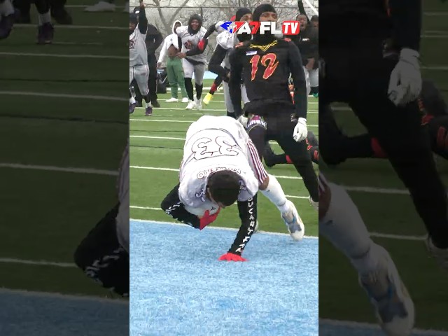 Harry Gonzalez Truck Sticks Defender And Powers Into The Endzone for the Silk City Animals!