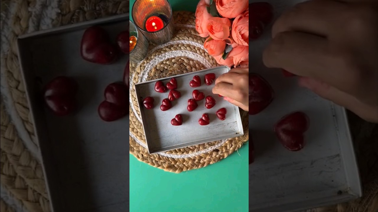 Valentine's Day special : bleeding heart chocolate recipe 