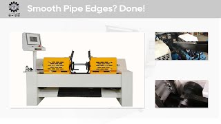 How to Get Perfect Pipe Ends – Teyi’s Chamfering Machine Demo! #chamfer #chamfering