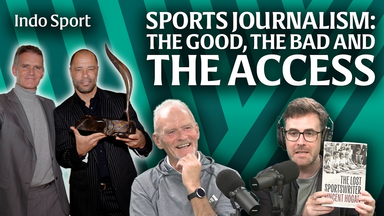 Lessons learned after 43 years as a sports journalist | Burnout & access | Vincent Hogan in studio