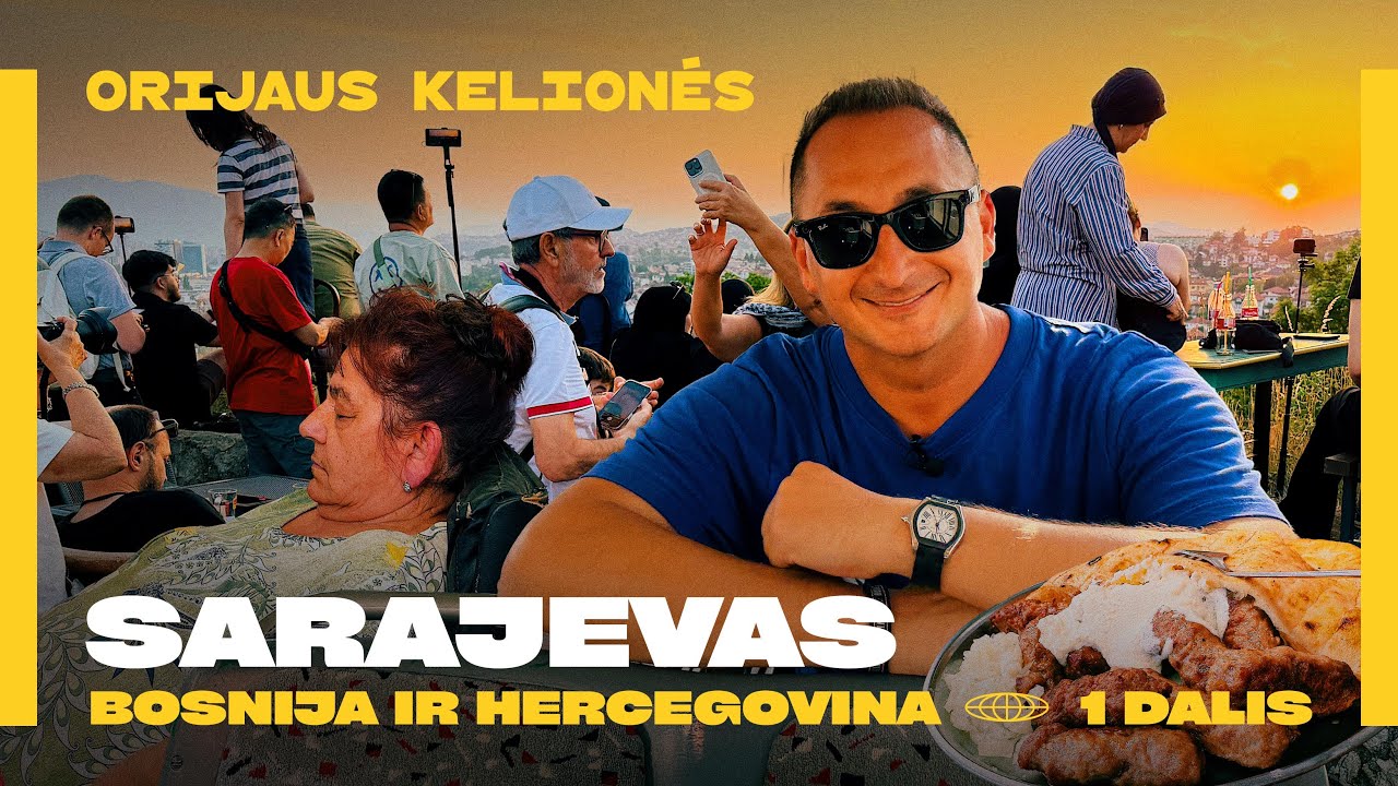 video Orijaus kelionės. 6 sezonas, 47 laida. Bosnija ir Hercegovina, 1 dalis – sostinė Sarajevas
