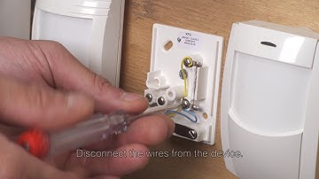 How to remove / replace alarm panic button