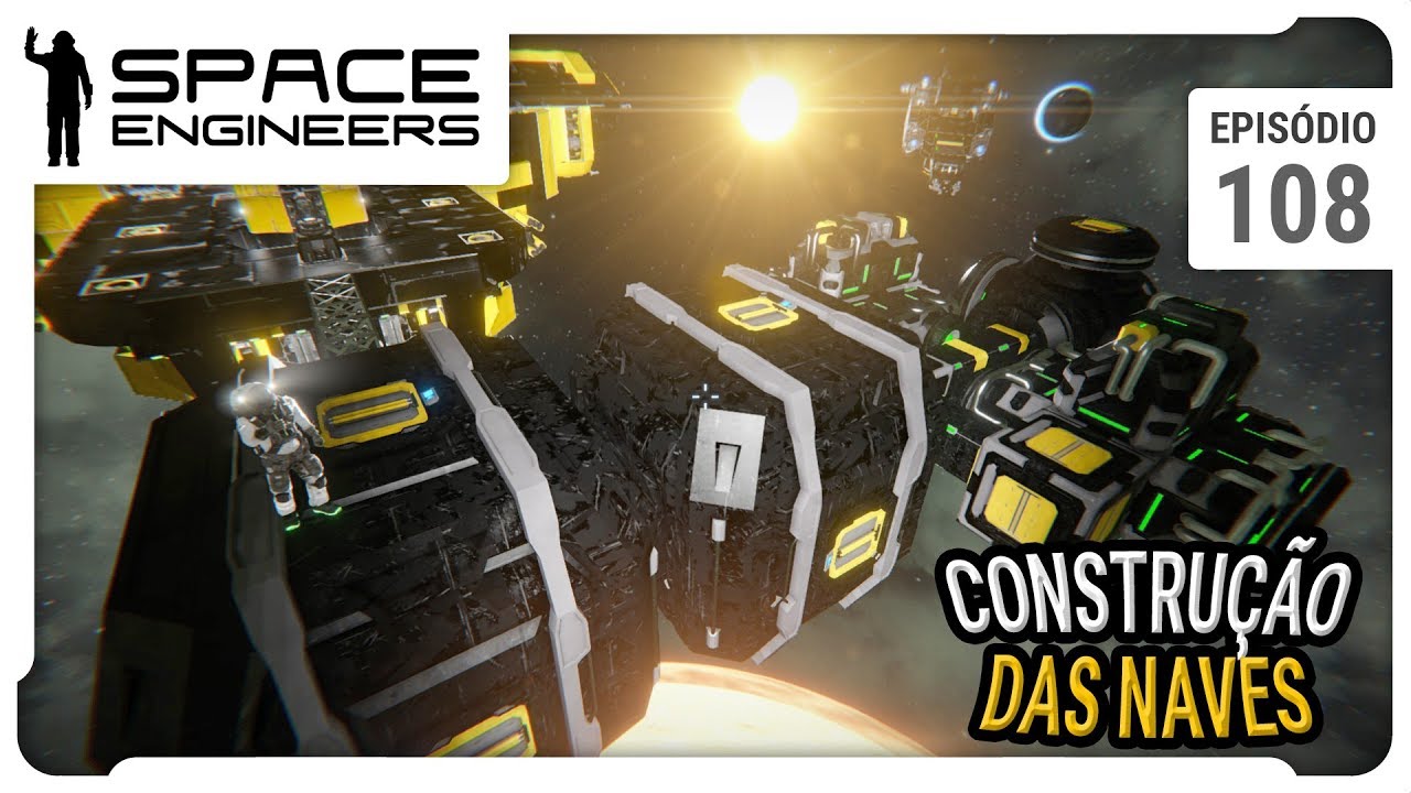 Construção das Naves, o início - Space Engineers - Coop - ep 108 - YouTube