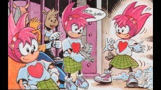 And theres Amy... Sonics Girlfriend!
