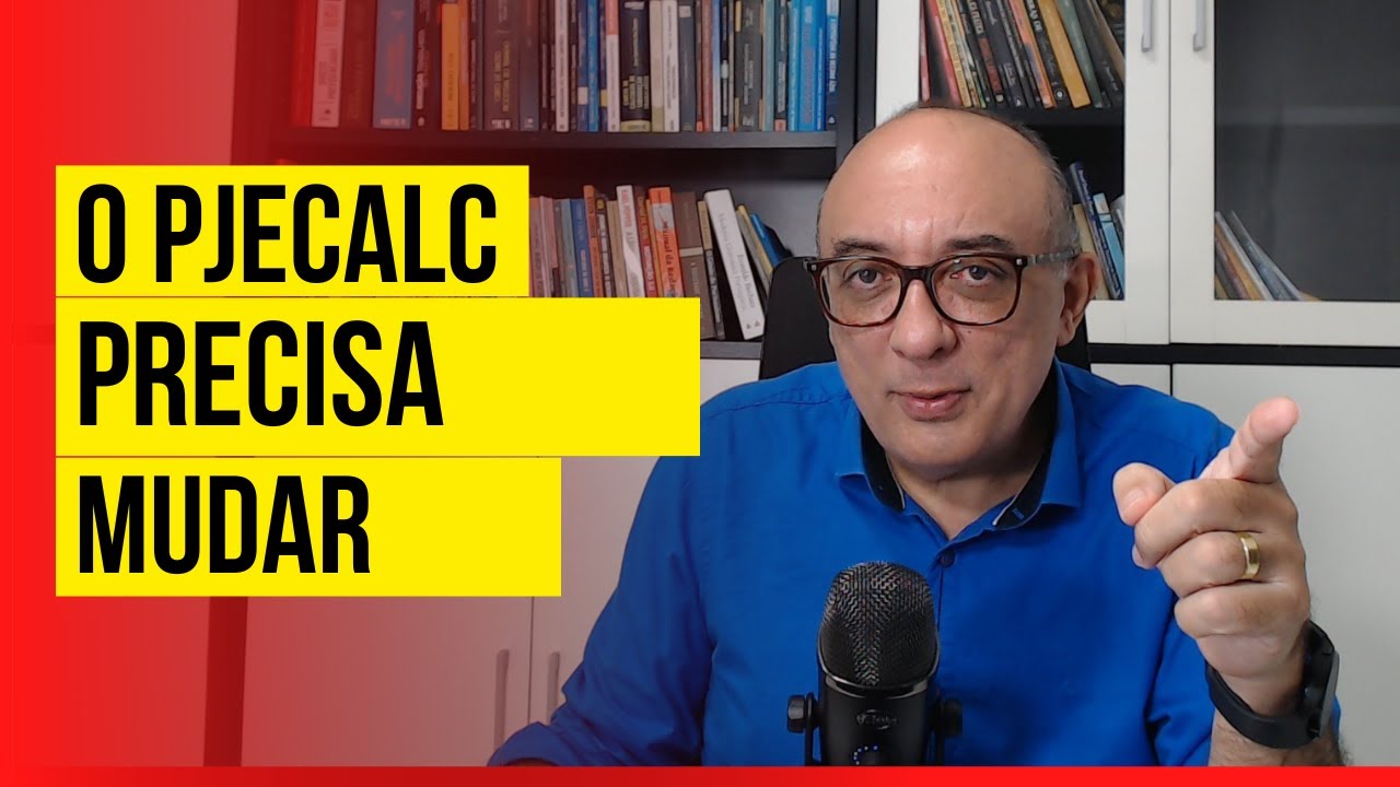 O Pjecalc precisa mudar - Confira as melhorias