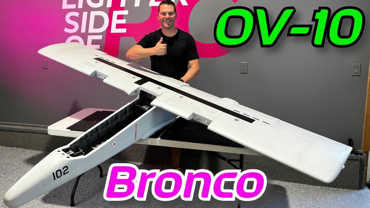 Watch As The Bronco Ov 10 Build Comes Alive: Wing Completion Hangar 9 ...