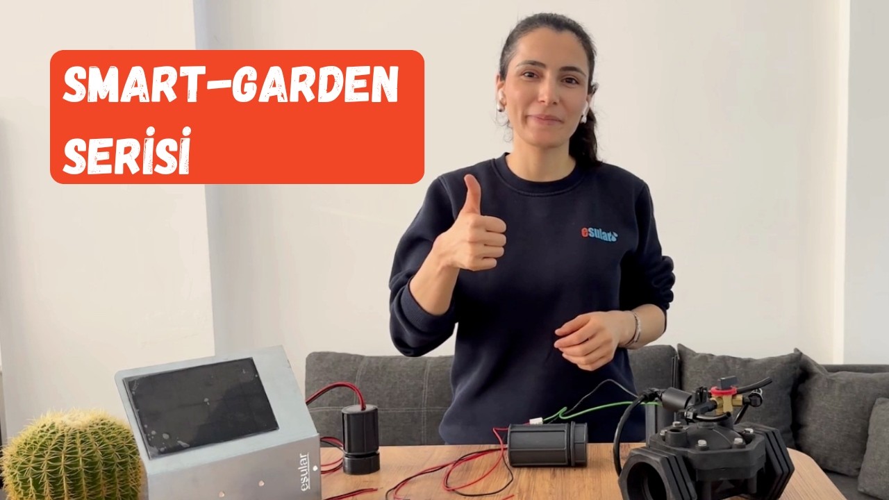 Otomatik Sulama Sistemi, Su Zamanlayıcı Smart-Garden Serisi — Esular video