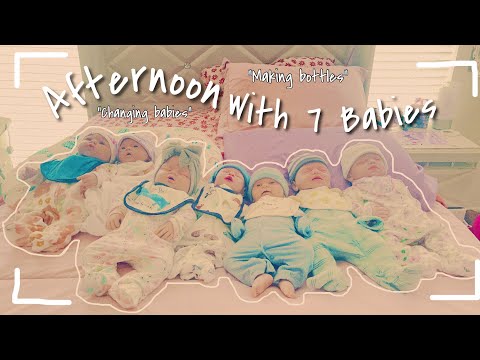 Afternoon Routine With 7 Babies|Role-Play|Reborns World