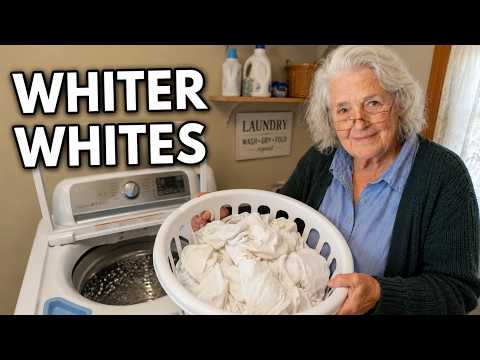 I Finally Found the Secret to Getting White Clothes Whiter. Easy Stain Removal at Home