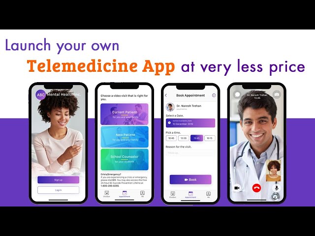 Telemedicine with web and app Demo- Practo clone app