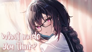 Nightcore - what made you think? (Lyrics)