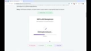 Mxf To Avi Dönüştürücü Ücretsiz Online Mxfi Avi Formatına Çevir Aracı