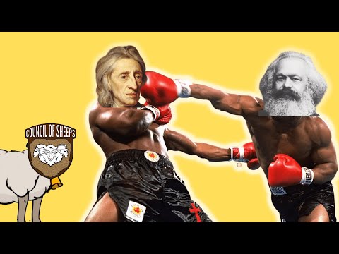 Video KARL MARX đấu JOHN LOCKE (ft. JAMES STEUART) | 'Triết... - youtube