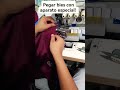 Pegar bies de pantalón deportivo! Recuerden suscribirse para más videos #costura #viral #emprendedor