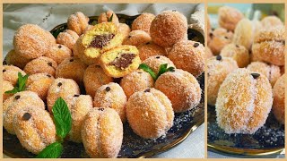 حلويات العيد /المشماشة/ من ايام زمان وصفة ساهلة واقتصادية/l'abricot recette pour l'Aïd facilereussie