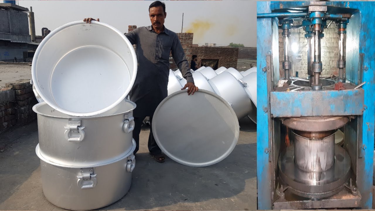 Production of the Most Expensive Big Casted Handle Aluminum Cooking