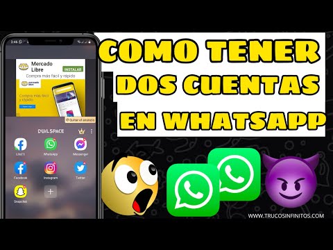 😈🤩CÓMO TENER DOS WHATSAPP EN MENOS DE 30 SEGUNDOS 😈🤩