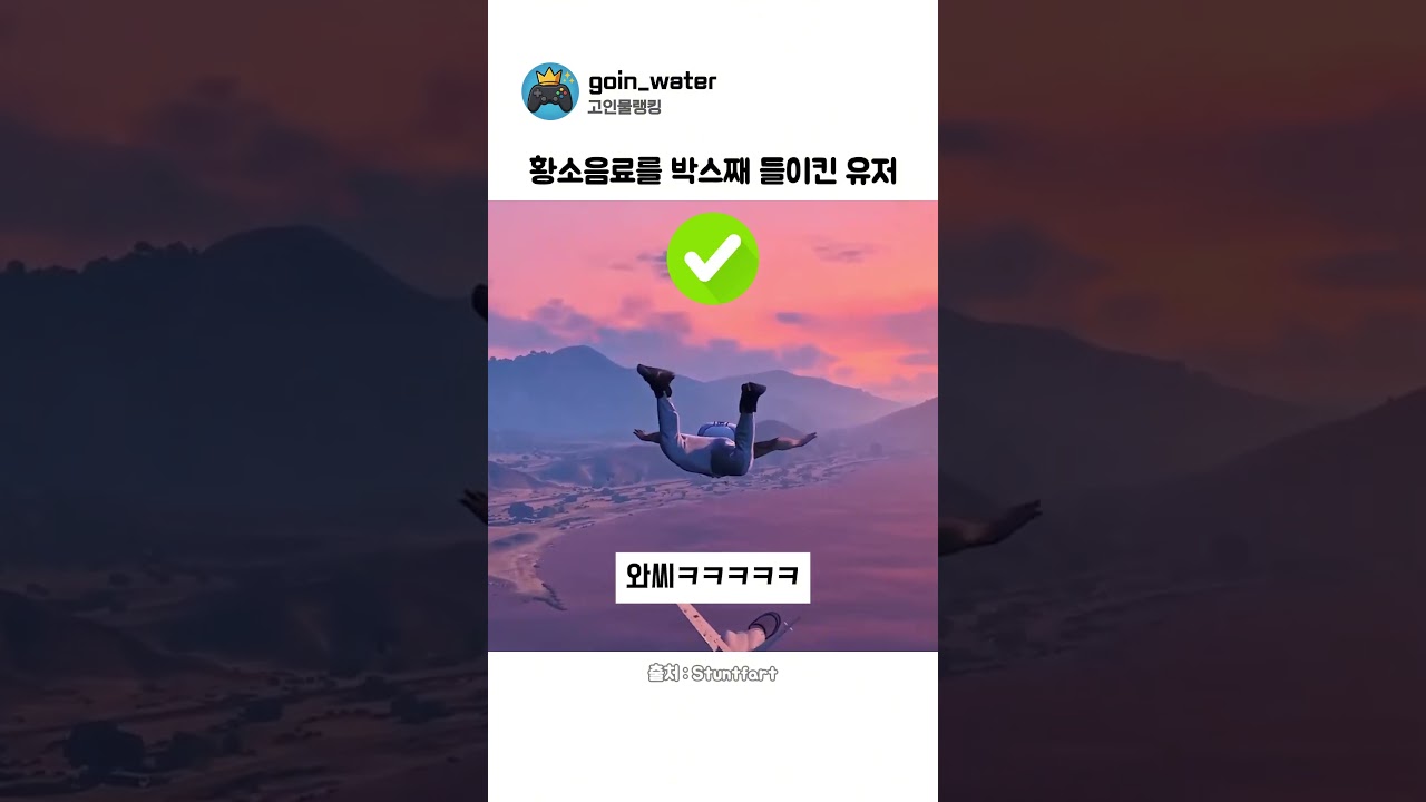 황소음료를 박스째 들이킨 겜돌이 | GTA5