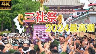 三社祭2024_最高潮の最終日＆約100基の大行列2日目