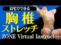 自宅でできる胸椎ストレッチ【ZONEバーチャルインストラクター】